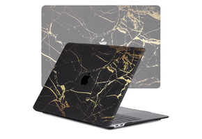 Lunso MacBook Pro 16 inch (2019) cover hoes - case - Marble Nova