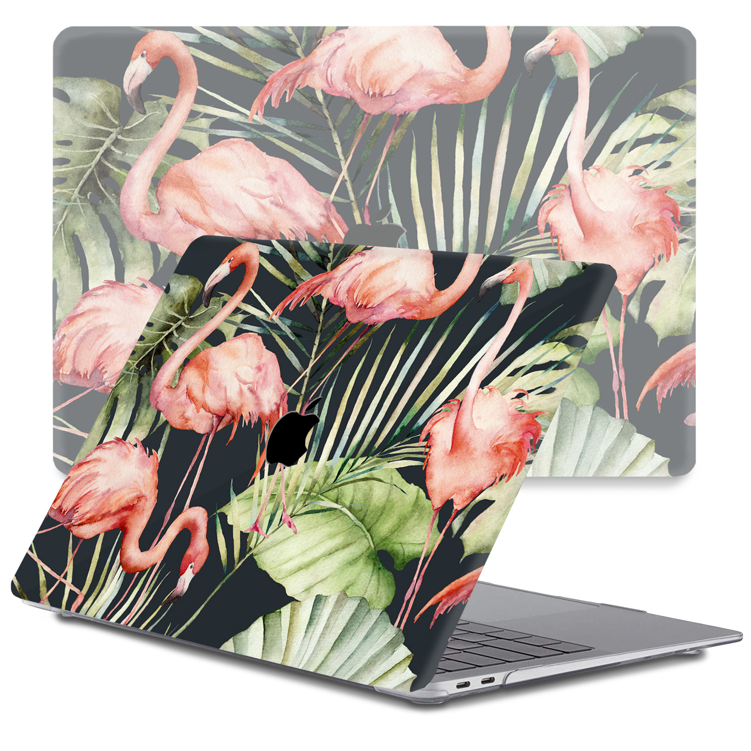 MacBook Pro 16 inch (2019) cover beschermhoes Flamingo Jungle