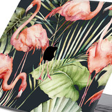 MacBook Pro 16 inch (2019) cover beschermhoes Flamingo Jungle