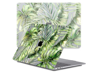 Lunso MacBook Pro 13 inch (2016-2019) cover hoes - case - Green Jungle