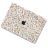 MacBook Pro 13 inch (2016-2019) cover beschermhoes Leopard Rose Gold