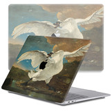 MacBook Air 13 inch (2018-2019) cover beschermhoes De Bedreigde Zwaan