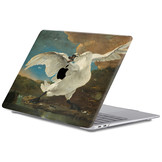 MacBook Air 13 inch (2018-2019) cover beschermhoes De Bedreigde Zwaan