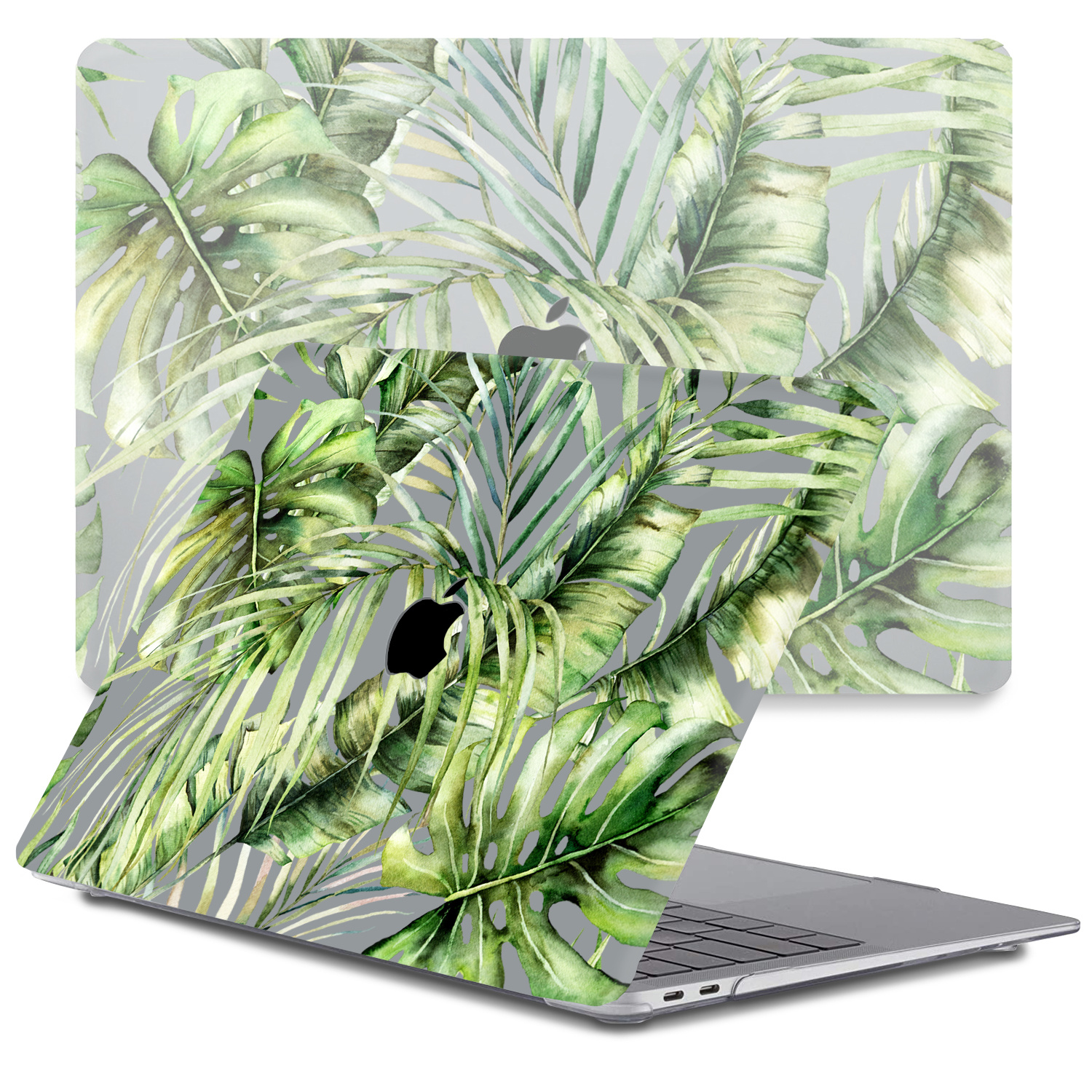 MacBook Pro 13 inch (2020-2022) cover beschermhoes Green Jungle