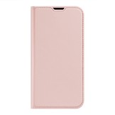 iPhone 13 Pro  Slim Bookcase hoes Rose Goud