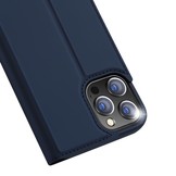 iPhone 13 Pro Max Slim Bookcase hoes Blauw