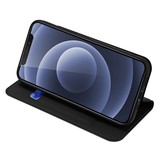 iPhone 13 Mini Slim Bookcase hoes Zwart