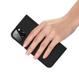 iPhone 13 Mini Slim Bookcase hoes Zwart