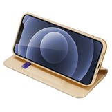 iPhone 13 Mini Slim Bookcase hoes Goud