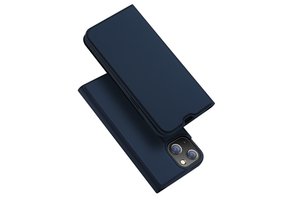 Dux Ducis - Slim bookcase hoes - iPhone 13 - Blauw