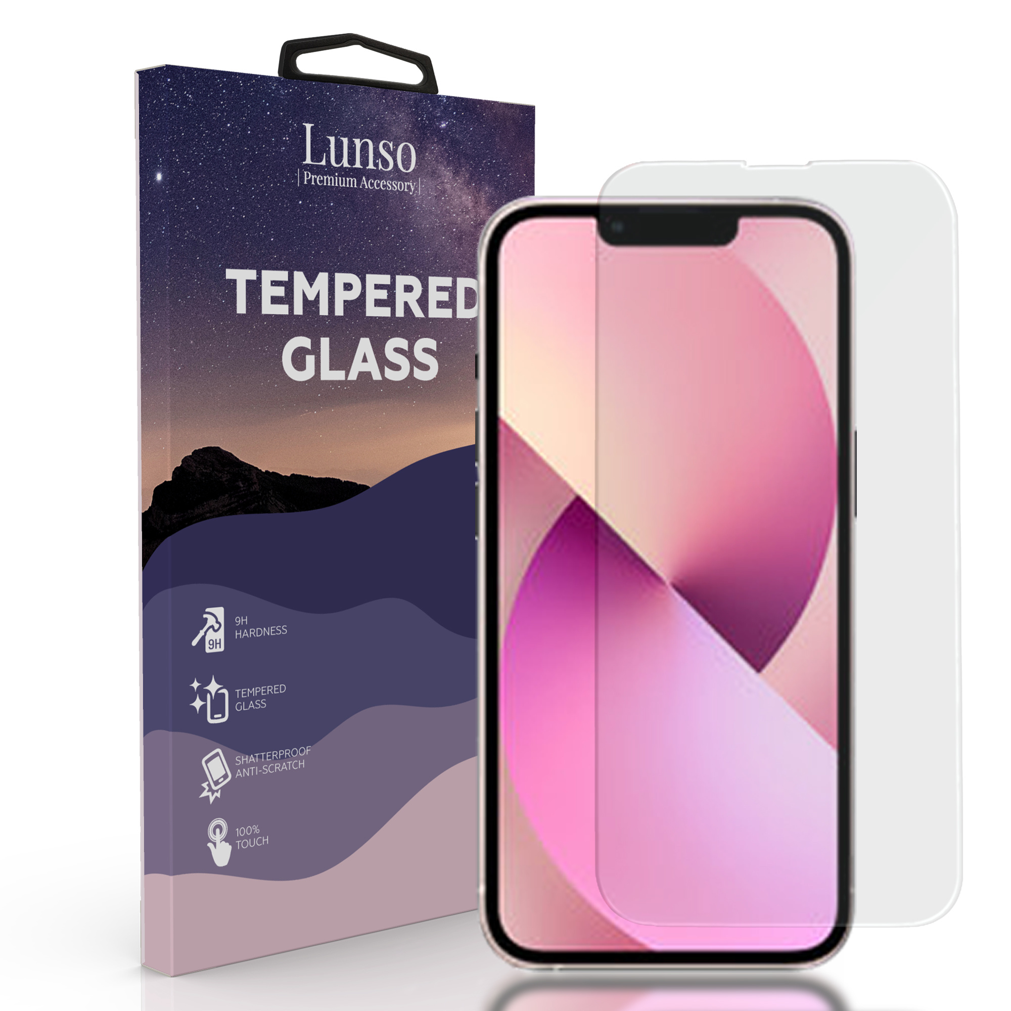 Gehard beschermglas (Tempered Glass) voor de iPhone 13 en iPhone 13 Pro