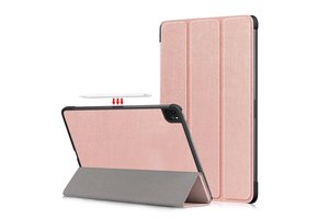 3-Vouw sleepcover hoes - iPad Pro 11 inch (2018/2020/2021) - Rose Goud