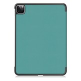 iPad Pro 11 inch 2018, 2020 en 2021 sleepcover hoes 3-vouw Groen
