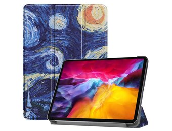3-Vouw sleepcover hoes - iPad Pro 11 inch (2018/2020/2021) - Van Gogh De Sterrennacht