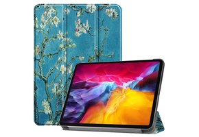 3-Vouw sleepcover hoes - iPad Pro 11 inch (2018/2020/2021) - Van Gogh Amandelbloesem