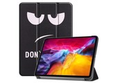 3-Vouw sleepcover hoes - iPad Pro 11 inch (2018/2020/2021) - Don't Touch