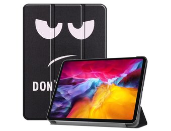 3-Vouw sleepcover hoes - iPad Pro 11 inch (2018/2020/2021) - Don't Touch