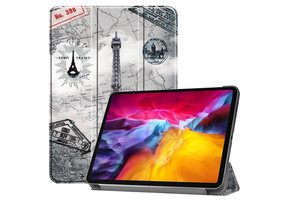 3-Vouw sleepcover hoes - iPad Pro 11 inch (2018/2020/2021) - Eiffeltoren