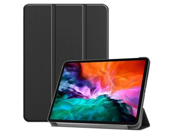 3-Vouw sleepcover hoes - iPad Pro 12.9 inch (2021) - Zwart