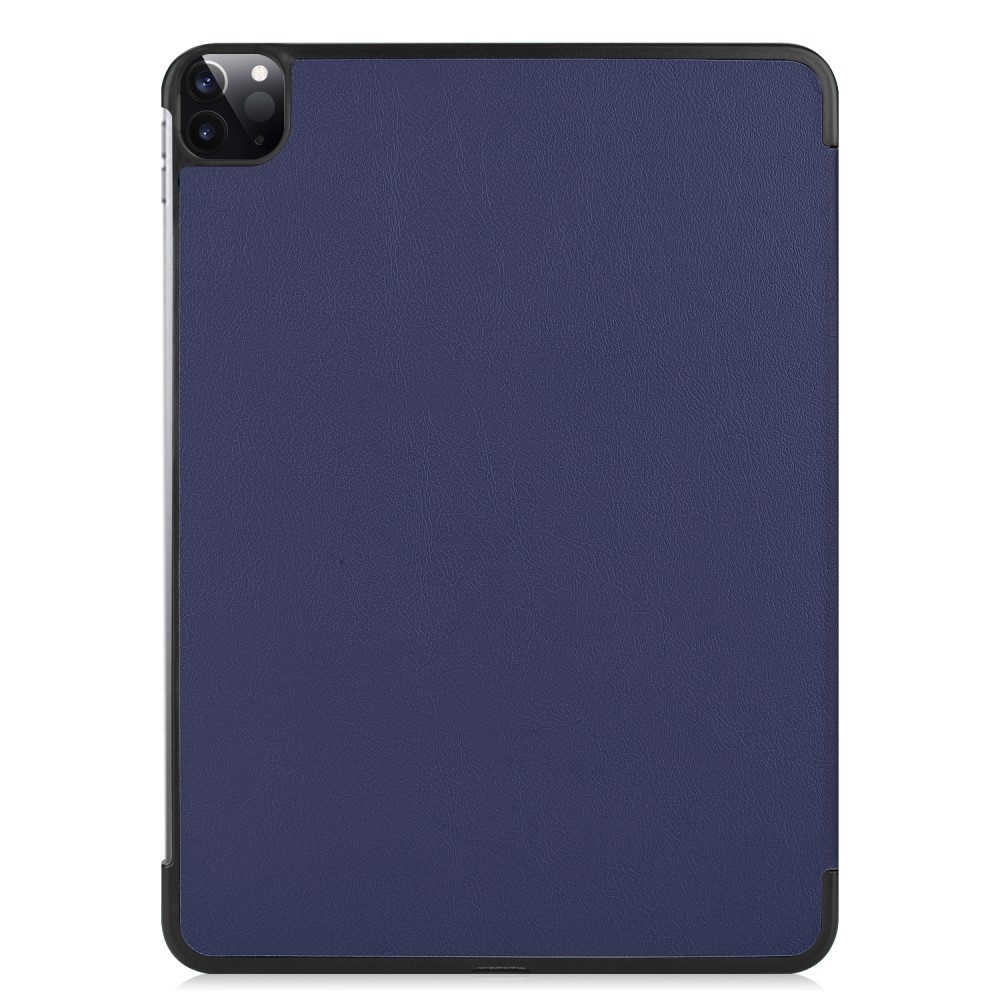 iPad Pro 12.9 inch 2021 sleepcover hoes 3-vouw Blauw