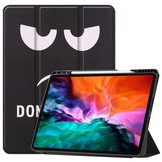 iPad Pro 12.9 inch 2021 sleepcover hoes 3-vouw Don't Touch