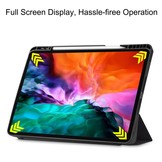 iPad Pro 12.9 inch 2021 sleepcover hoes 3-vouw Don't Touch