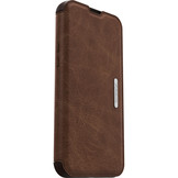 iPhone 13 Pro - Strada Case wallet hoes - Bruin