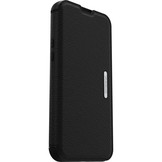 iPhone 13 Pro - Strada Case wallet hoes - Zwart