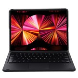 iPad Pro 11 Inch (2018/2020/2021) Afneembare Keyboard Hoes Zwart