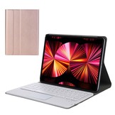 iPad Pro 11 Inch (2018/2020/2021) Afneembare Keyboard Hoes Rose Goud