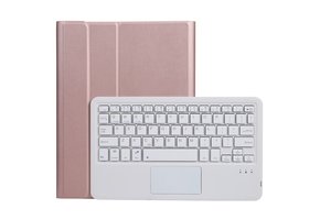 Lunso - iPad Pro 11 Inch (2018/2020/2021) Afneembare Keyboard Hoes - Rose Goud