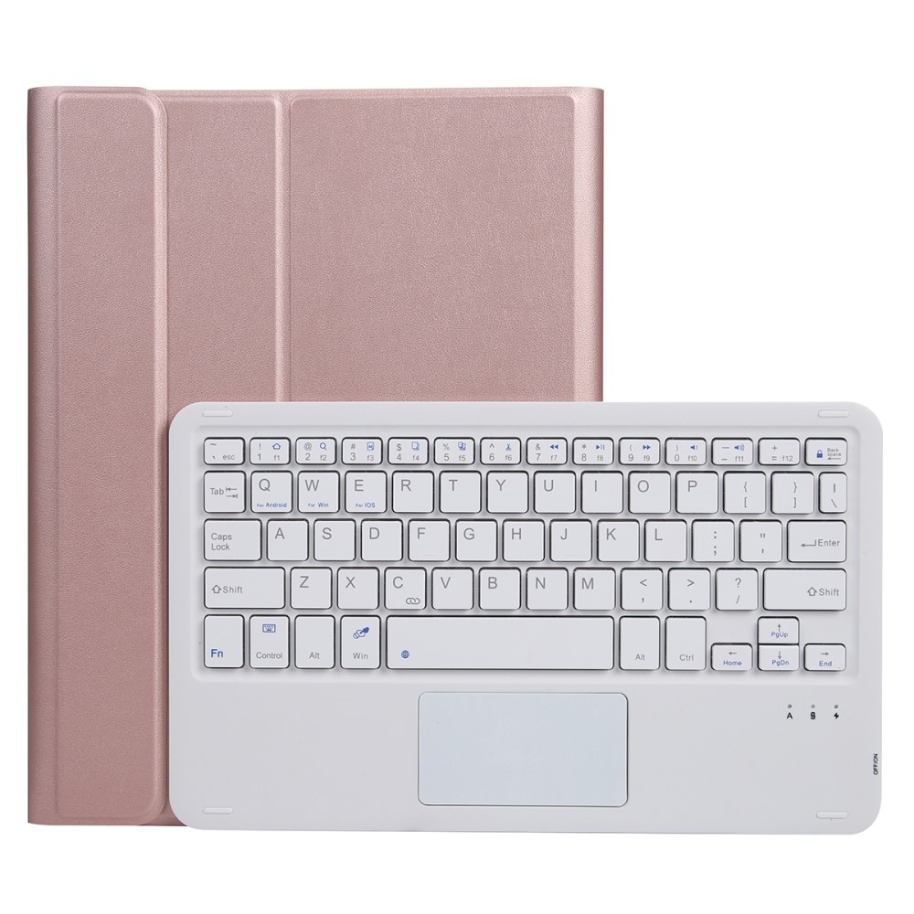 iPad Pro 11 Inch (2018/2020/2021) Afneembare Keyboard Hoes Rose Goud
