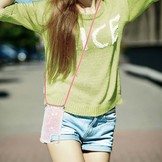 iPhone 13 Mini Backcover hoes Glitter Rose Zilver met koord