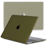 MacBook Air 13 inch (2020) cover beschermhoes Sand Army Green