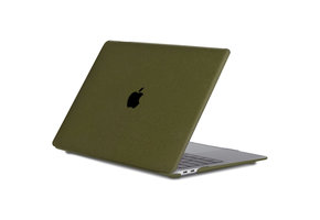 Lunso MacBook Air 13 inch M1 (2020) cover hoes - case - Sand Army Green