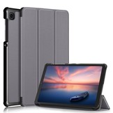 Samsung Galaxy Tab A7 Lite - 3 Vouw sleepcover hoes - Grijs