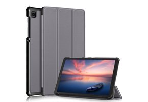3-Vouw sleepcover hoes - Samsung Galaxy Tab A7 Lite - Grijs
