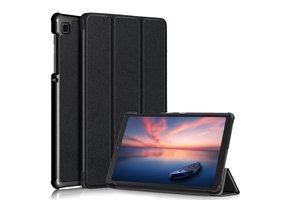 3-Vouw sleepcover hoes - Samsung Galaxy Tab A7 Lite - Zwart