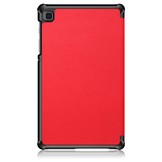 Samsung Galaxy Tab A7 Lite - 3 Vouw sleepcover hoes - Rood