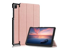 3-Vouw sleepcover hoes - Samsung Galaxy Tab A7 Lite - Rose Goud