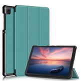 Samsung Galaxy Tab A7 Lite - 3 Vouw sleepcover hoes - Groen