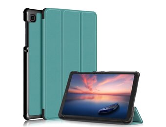 3-Vouw sleepcover hoes - Samsung Galaxy Tab A7 Lite - Groen