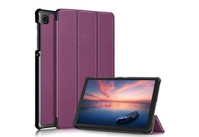 3-Vouw sleepcover hoes - Samsung Galaxy Tab A7 Lite - Paars