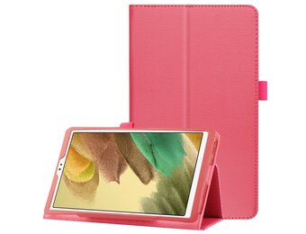 Lunso - Stand flip sleepcover hoes - Samsung Galaxy Tab A7 Lite - Roze