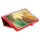 Samsung Galaxy Tab A7 Lite - Stand flip sleepcover hoes -  Rood