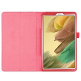 Samsung Galaxy Tab A7 Lite - Stand flip sleepcover hoes -  Rood