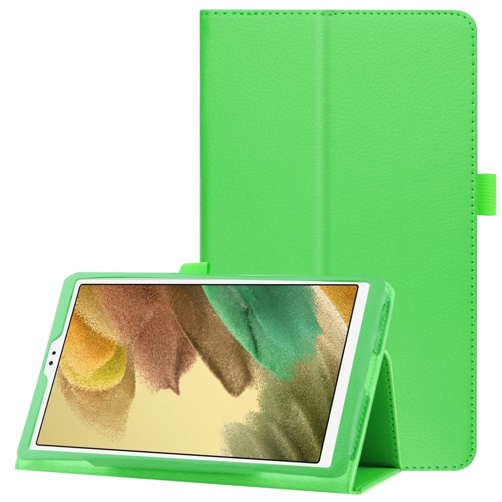 Samsung Galaxy Tab A7 Lite - Stand flip sleepcover hoes -  Groen