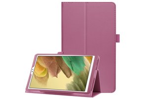 Lunso - Stand flip sleepcover hoes - Samsung Galaxy Tab A7 Lite - Paars