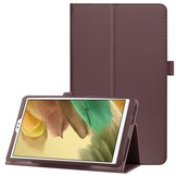 Samsung Galaxy Tab A7 Lite - Stand flip sleepcover hoes - Bruin