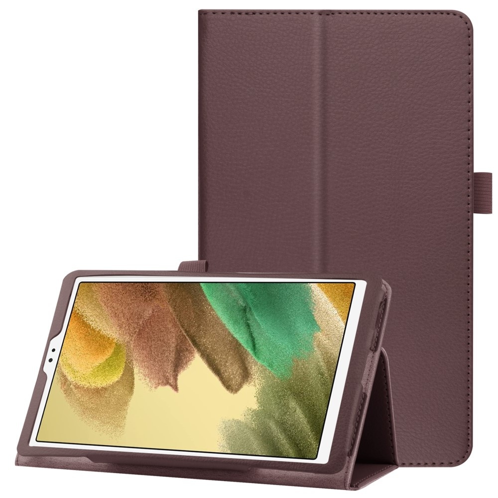 Samsung Galaxy Tab A7 Lite - Stand flip sleepcover hoes - Bruin